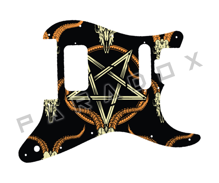Custom Pickguard For 2020 - 2024 Made in Mexico Charvel Henrik Danhage Signature Pro-Mod So-Cal Style 1 HS