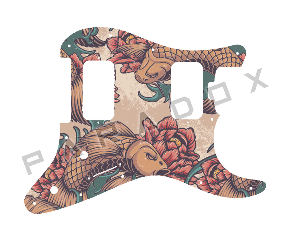 Custom Pickguard For 2023 - 2024 Made in Mexico Charvel Pro-Mod So-Cal Style 1 HH HT E