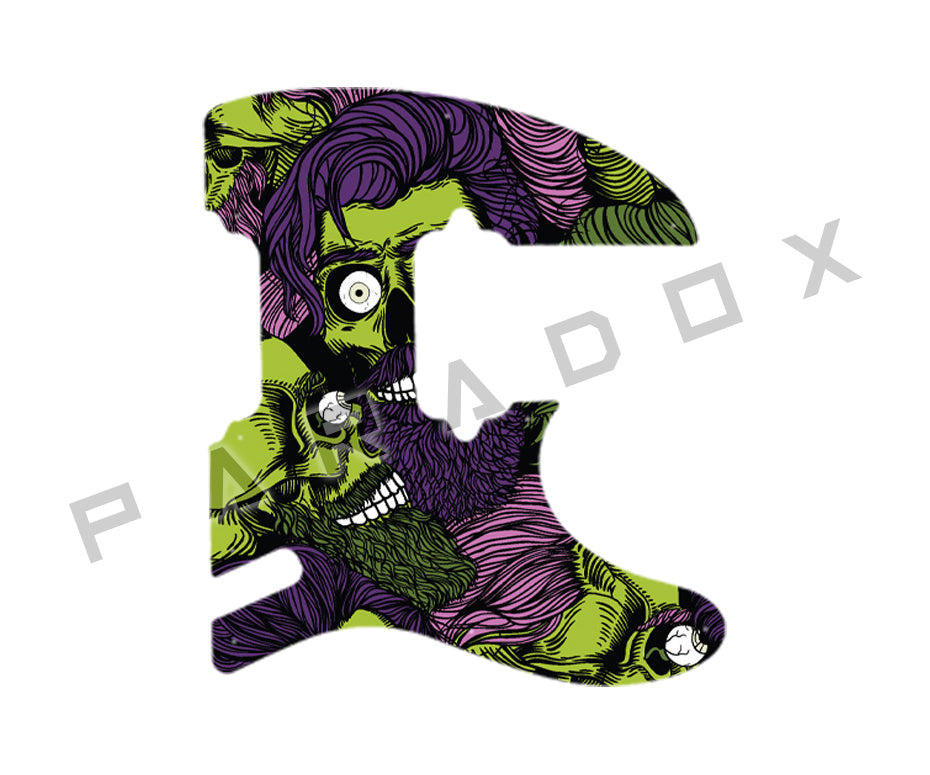 Custom Pickguard For 2020 - 2025 Made in Mexico Charvel Pro-Mod So-Cal Style 2 24 HH 2PT CM