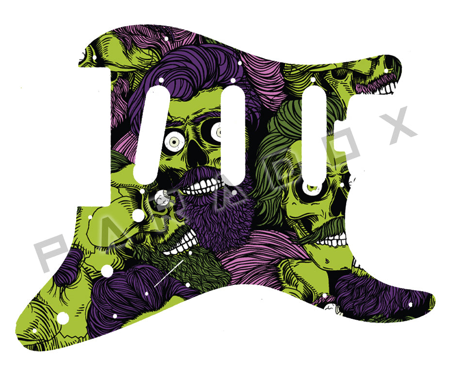 Custom Pickguard For 2010 - Present Made In Mexico Charvel Pro-Mod So-Cal Style 1 SSS 3-Controls Floyd Rose