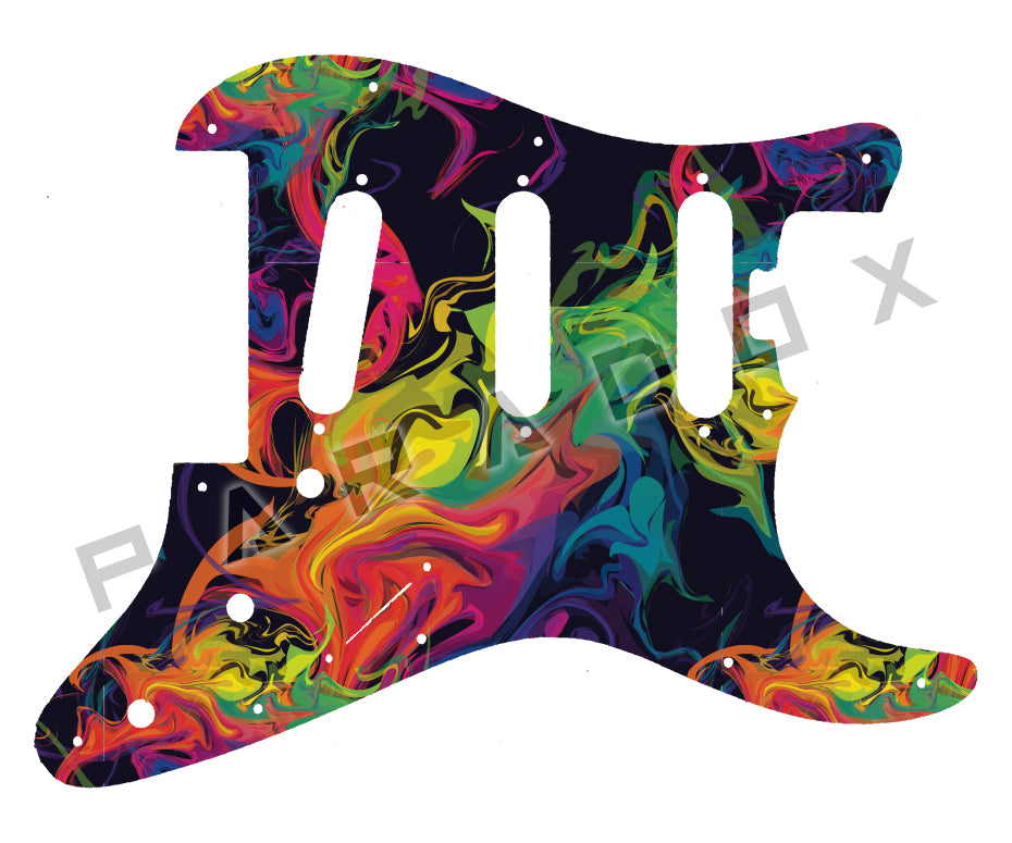 Custom Pickguard For 2010 - Present Made In Mexico Charvel Pro-Mod So-Cal Style 1 SSS 3-Controls Floyd Rose