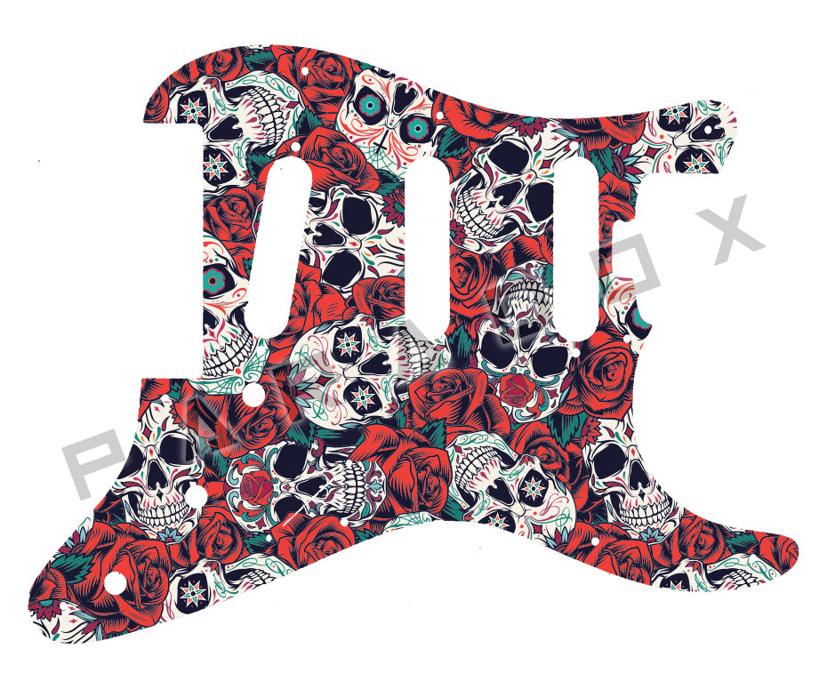 Custom Pickguard For 2010 - Present Made In Mexico Charvel Pro-Mod So-Cal Style 1 SSS 3-Controls Floyd Rose
