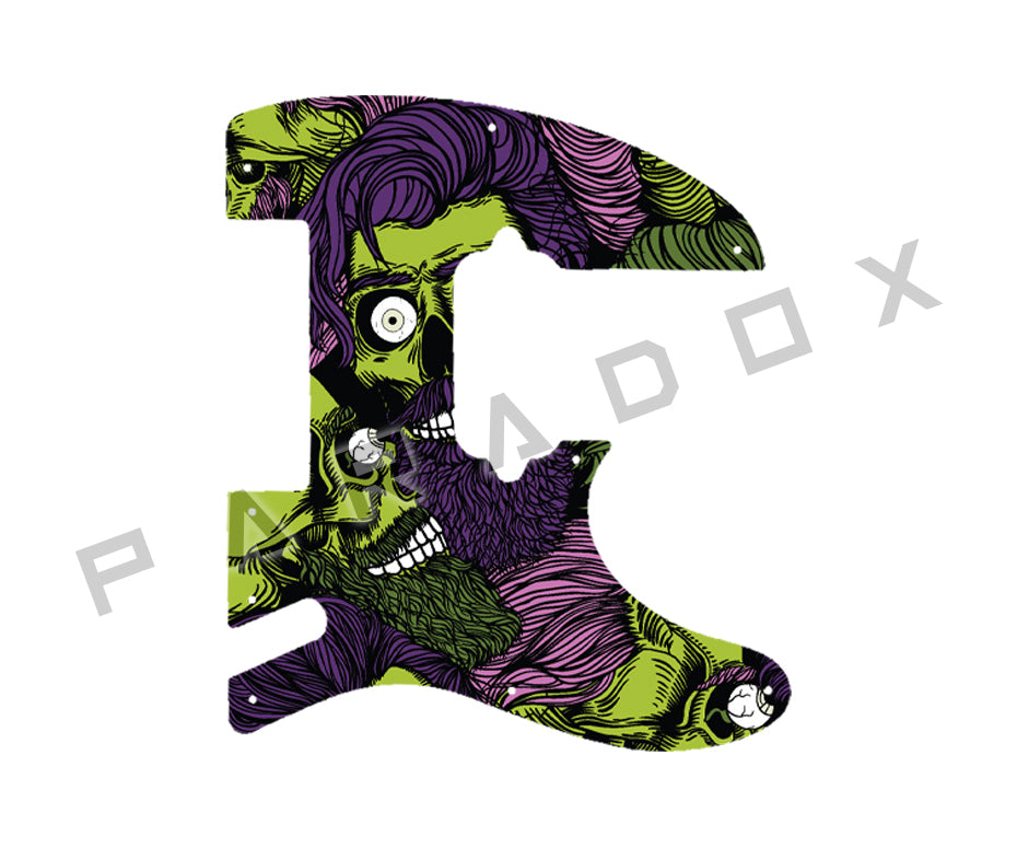 Custom Pickguard For 2020 - 2024 Made in Mexico Charvel Pro-Mod So-Cal Style 2 24 HH HT CM