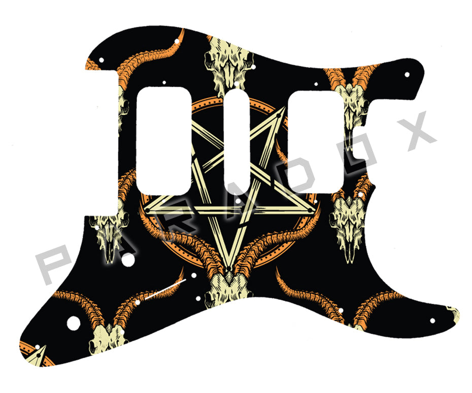Custom Pickguard For 2010 - Present Made In Mexico Charvel Pro-Mod So-Cal Style 1 HSH FR
