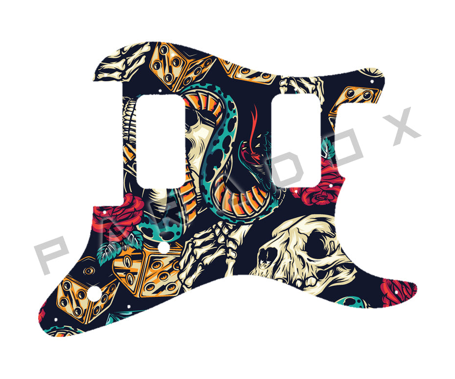 Custom Pickguard For 2008 - 2013 Made in America Charvel So-Cal Pro-Mod Style 1 H-H