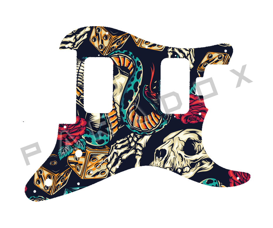 Custom Pickguard For 2018 - 2024 Charvel San Dimas So-Cal Custom Shop H-H