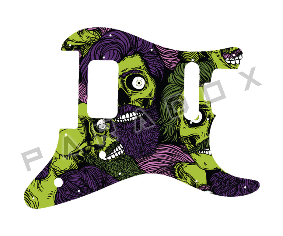 Custom Pickguard For 2019 - 2024 Made in Mexico Charvel Super Stock SC1 H-S