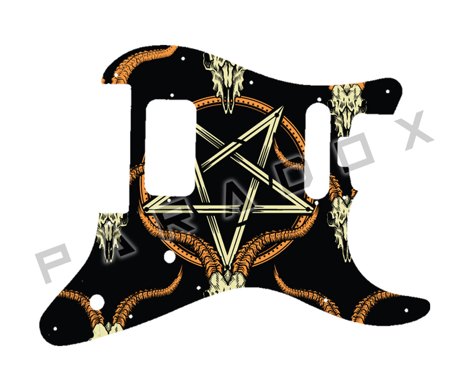 Custom Pickguard For 2019 - 2024 Made in Mexico Charvel Super Stock SC1 H-S
