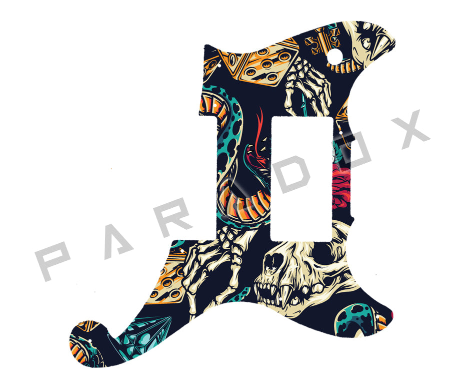 Custom Pickguard For 2019 - 2024 D'Angelico Deluxe Brighton Limited-Edition