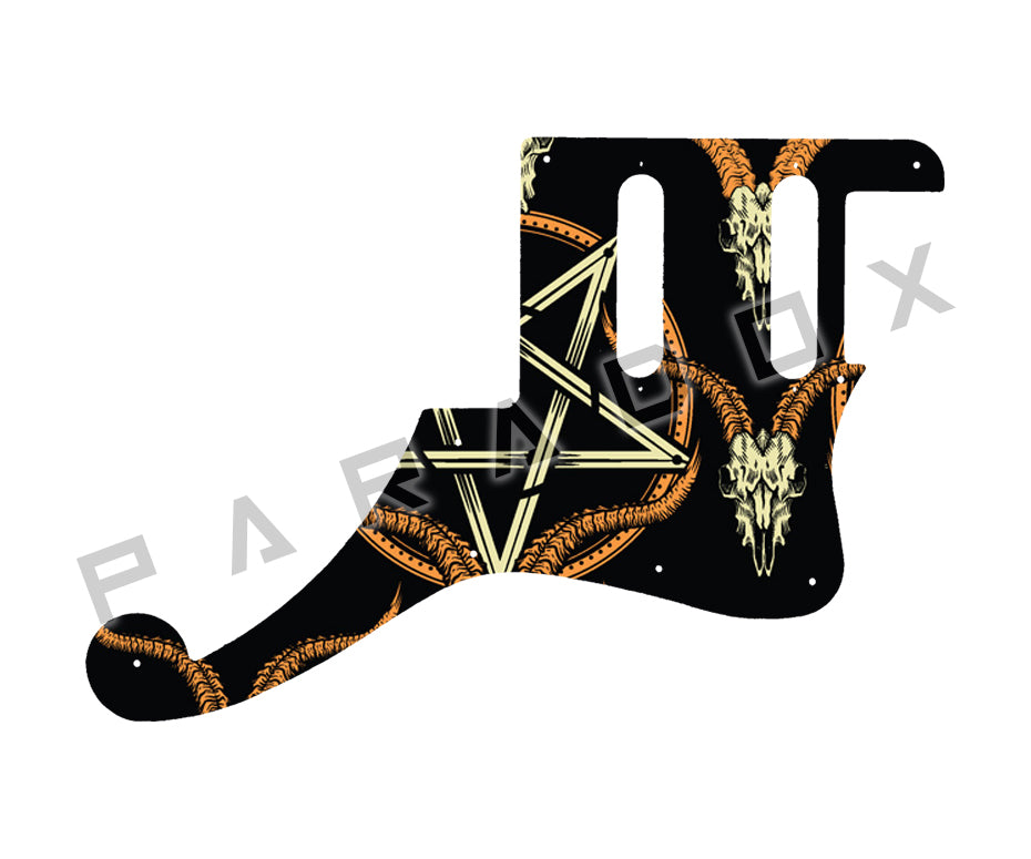 Custom Pickguard For 2020 - 2021 D'Angelico Deluxe Bedford SH Limited Edition HSS Version 1