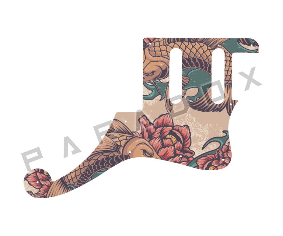 Custom Pickguard For 2020 - 2021 D'Angelico Deluxe Bedford SH Limited Edition HSS Version 1