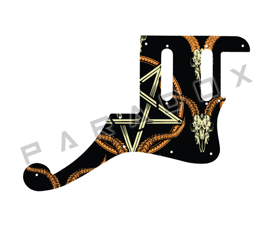Custom Pickguard For 2020 - 2021 D'Angelico Deluxe Bedford SH Limited Edition HSS Version 2