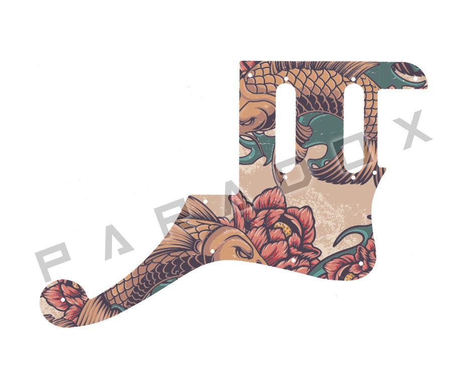 Custom Pickguard For 2020 - 2021 D'Angelico Deluxe Bedford SH Limited Edition HSS Version 2