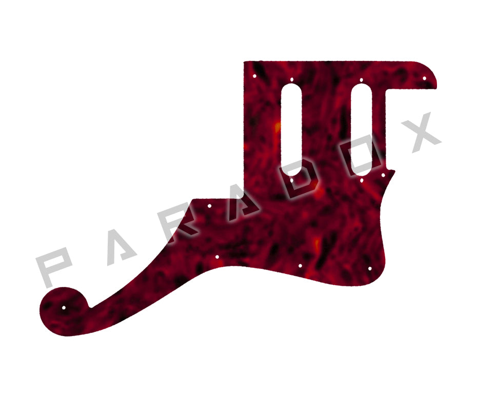 Custom Pickguard For 2020 - 2021 D'Angelico Deluxe Bedford SH Limited Edition HSS Version 3