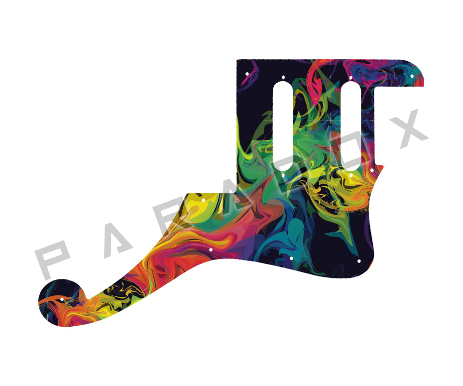 Custom Pickguard For 2020 - 2021 D'Angelico Deluxe Bedford SH Limited Edition HSS Version 3