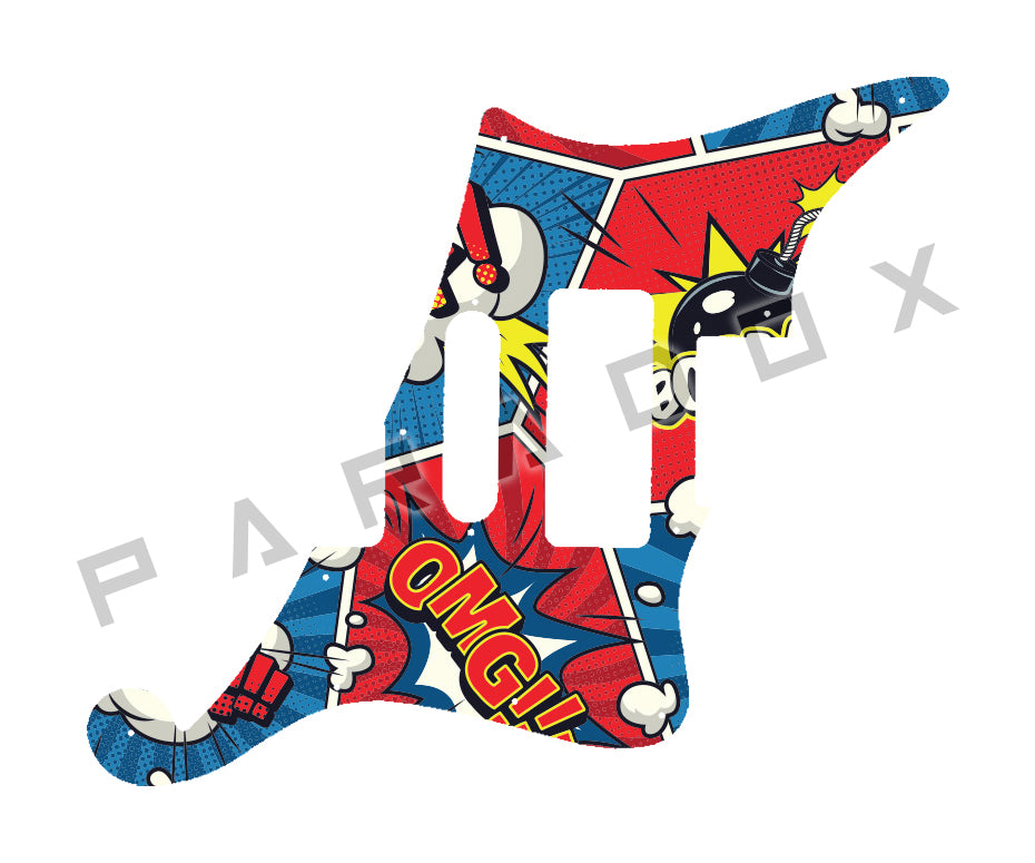 Custom Pickguard For 2020 D'Angelico Premier Bob Weir Bedford