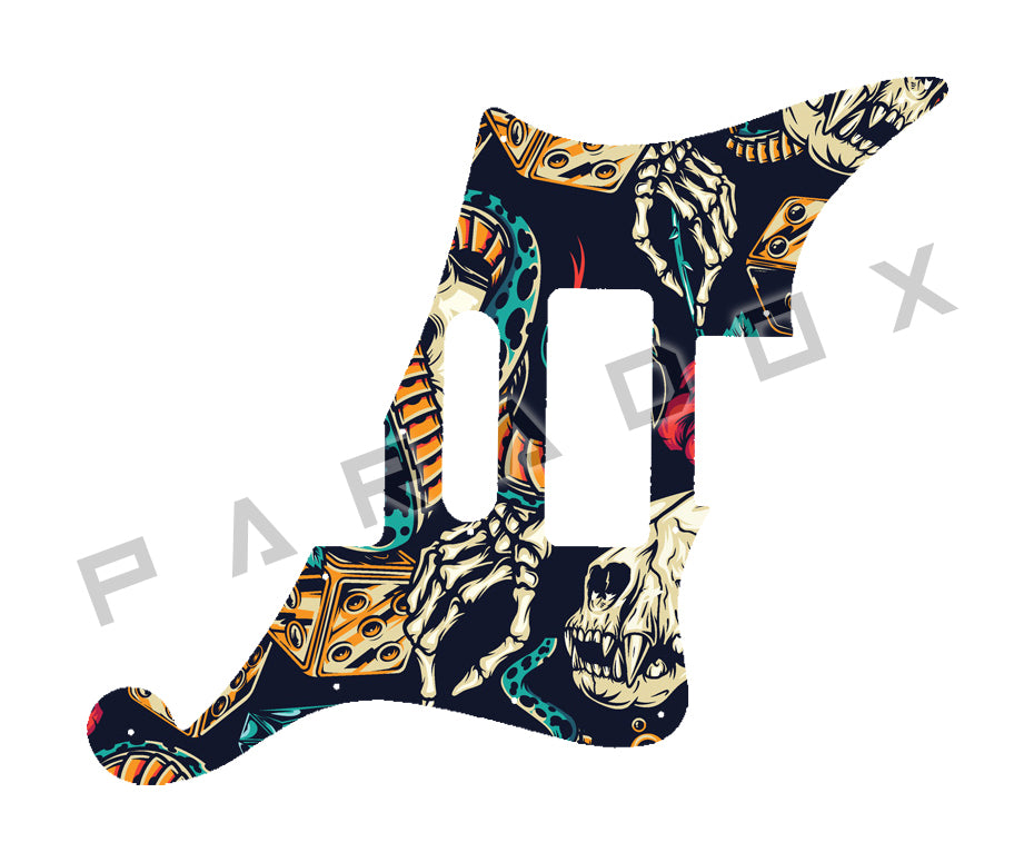 Custom Pickguard For 2020 D'Angelico Premier Bob Weir Bedford
