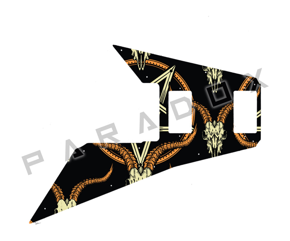 Custom Pickguard For 2021 - Present Made in America Dunable Asteroid Guitar