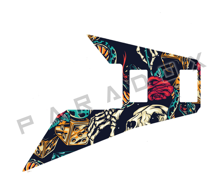 Custom Pickguard For 2021 - Present Made in America Dunable Asteroid Guitar