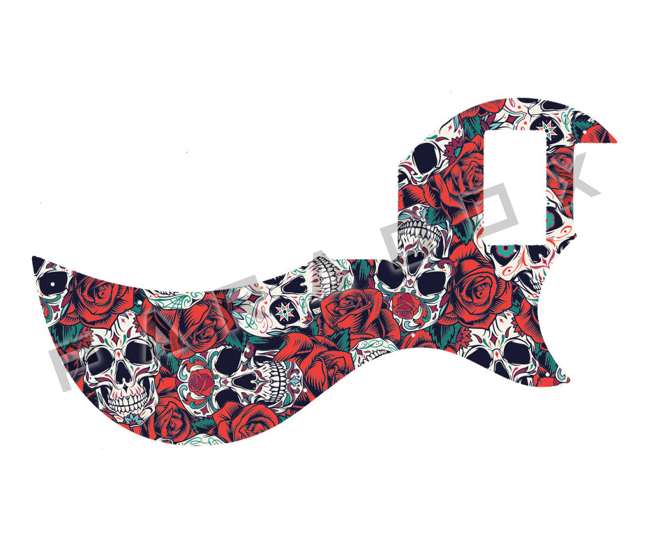 Custom Pickguard For 2021 - Present Made in America Dunable Cyclops 2 Humbuckers