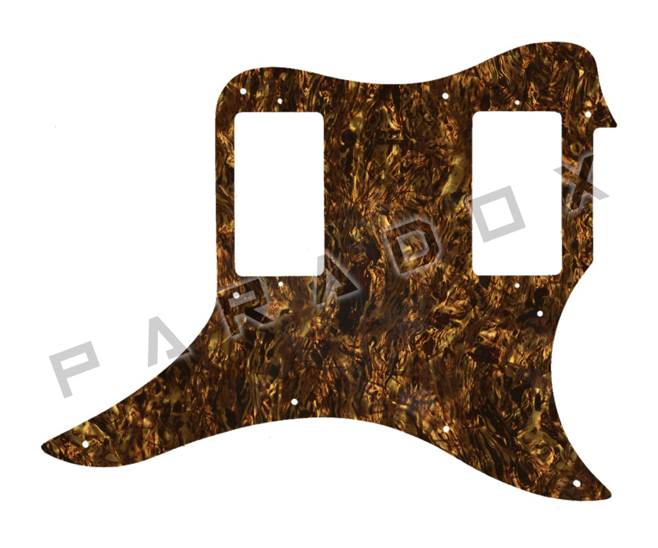 Custom Pickguard For 2021 - Present Made in America Dunable DE R2 2-Humbuckers
