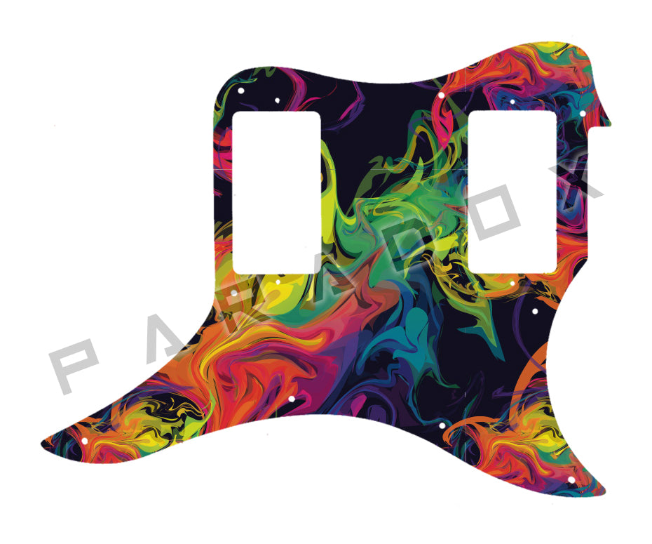 Custom Pickguard For 2021 - Present Made in America Dunable DE R2 2-Humbuckers