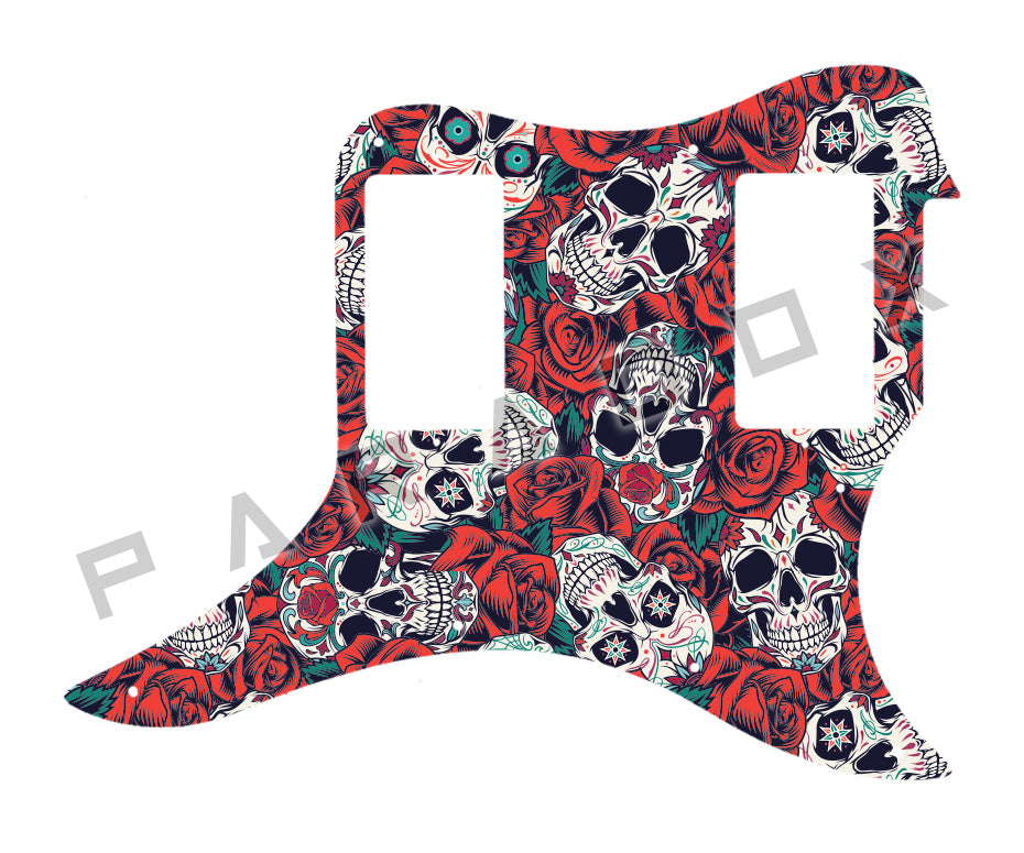 Custom Pickguard For 2021 - Present Made in America Dunable DE R2 2-Humbuckers