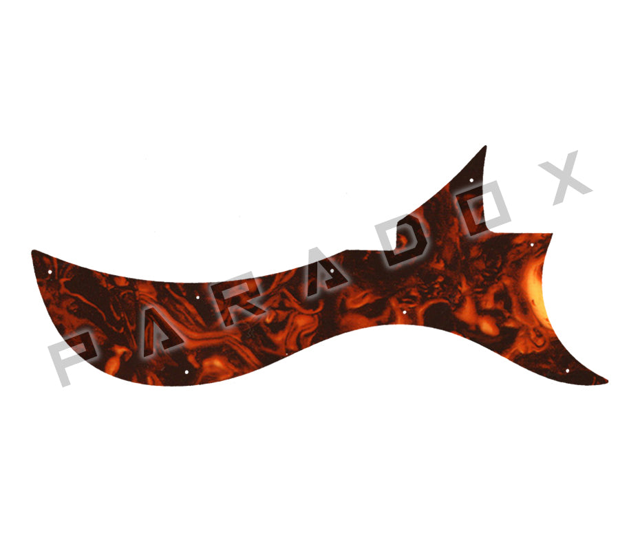 Custom Pickguard For 2021 - Present Made in America Dunable Gnarwhal Bass 2-Humbuckers