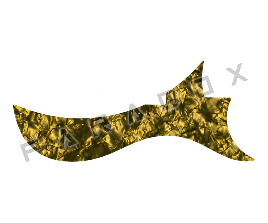 Custom Pickguard For 2021 - Present Made in America Dunable Gnarwhal Bass 2-Humbuckers