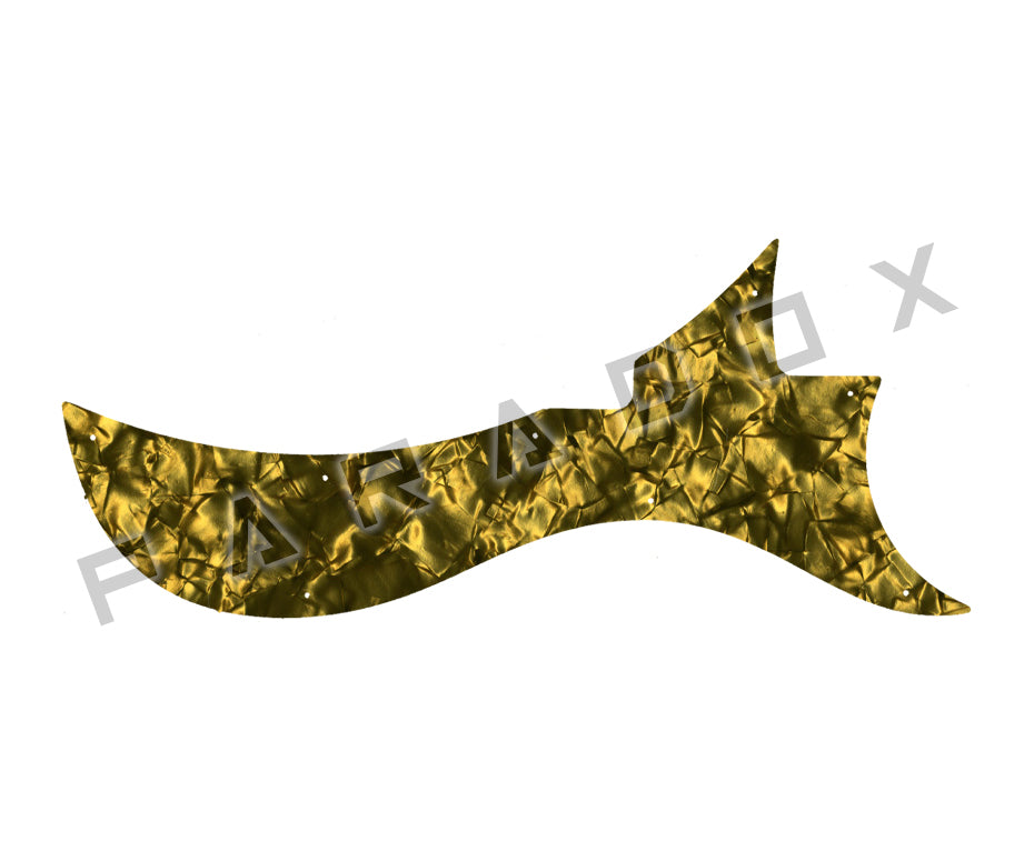 Custom Pickguard For 2021 - Present Made in America Dunable Gnarwhal Bass T-Bird