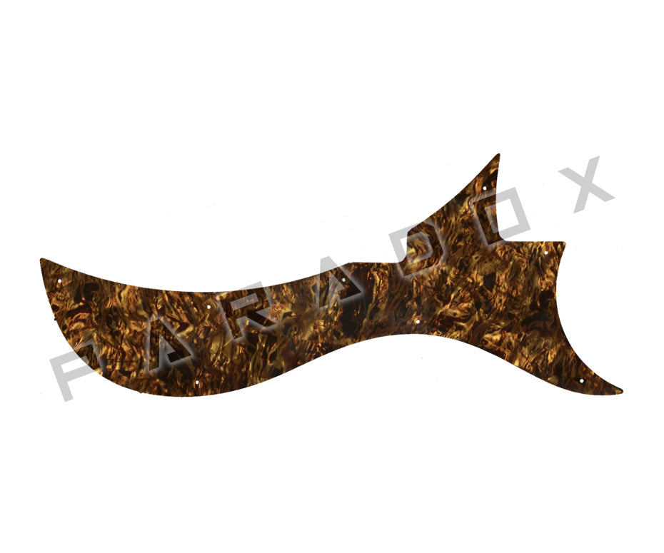 Custom Pickguard For 2021 - Present Made in America Dunable Gnarwhal Bass T-Bird