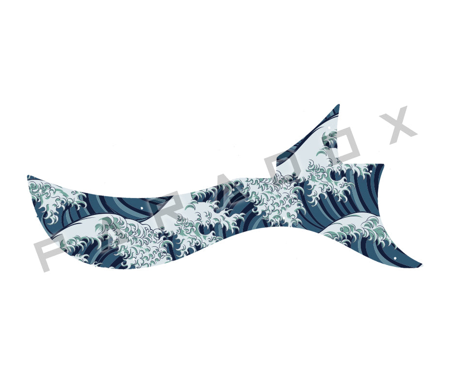 Custom Pickguard For 2021 - Present Made in America Dunable Gnarwhal Bass T-Bird