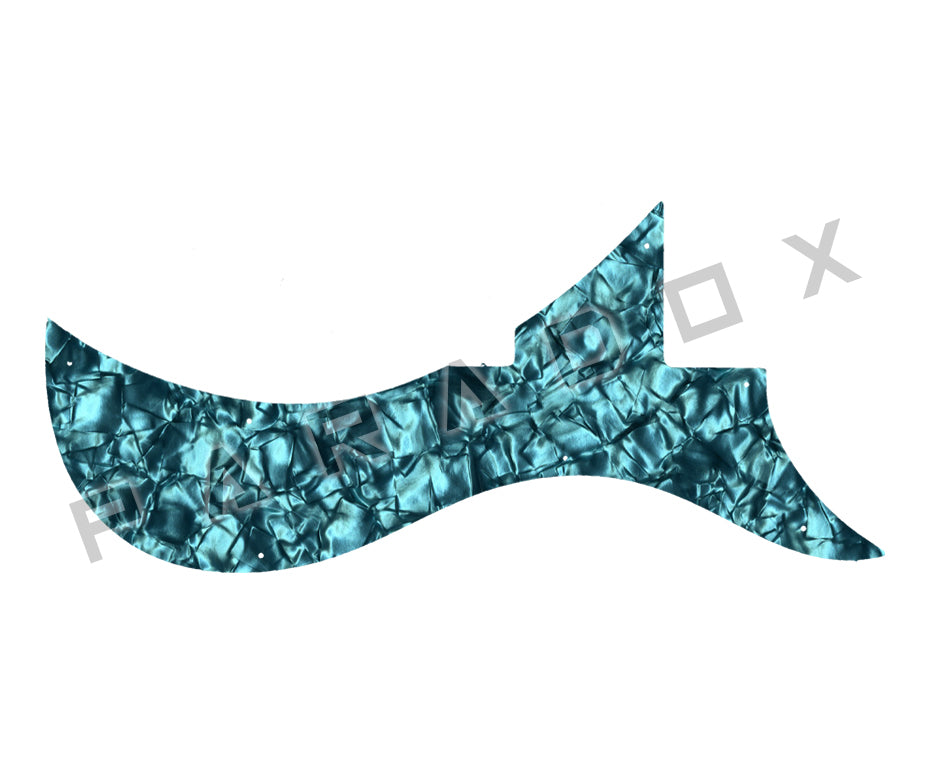 Custom Pickguard For 2021 - Present Made in America Dunable Gnarwhal Guitar 2 - Humbuckers