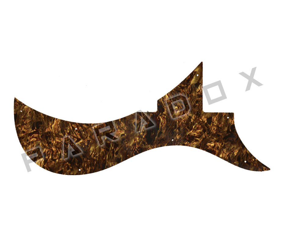 Custom Pickguard For 2021 - Present Made in America Dunable Gnarwhal Guitar 2 - Humbuckers