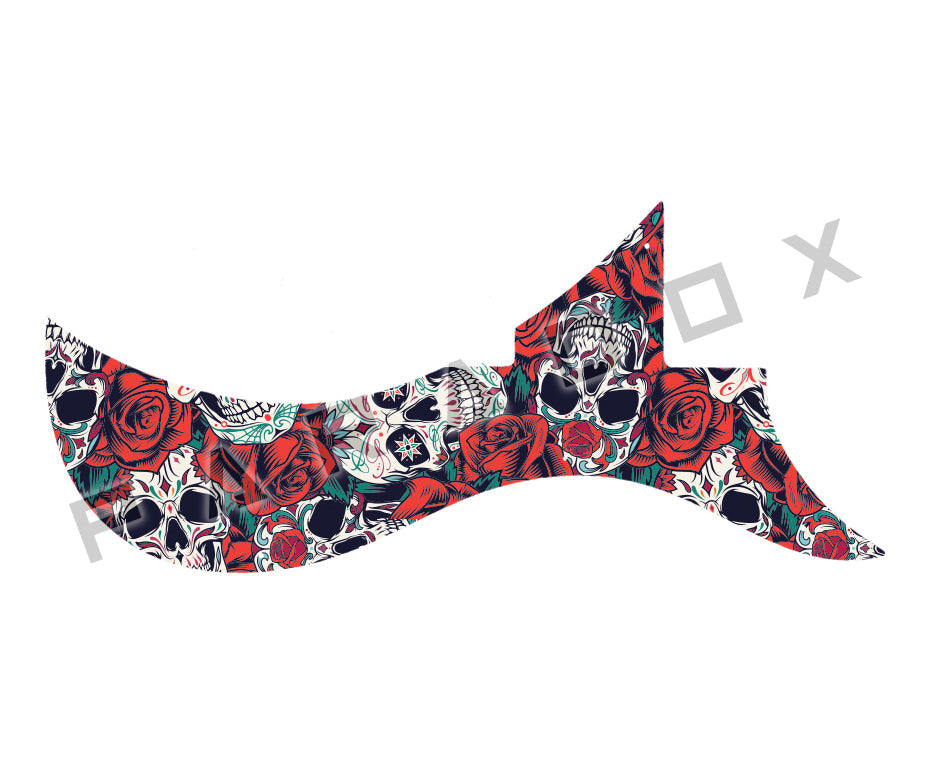 Custom Pickguard For 2021 - Present Made in America Dunable Gnarwhal Guitar 2 - Humbuckers