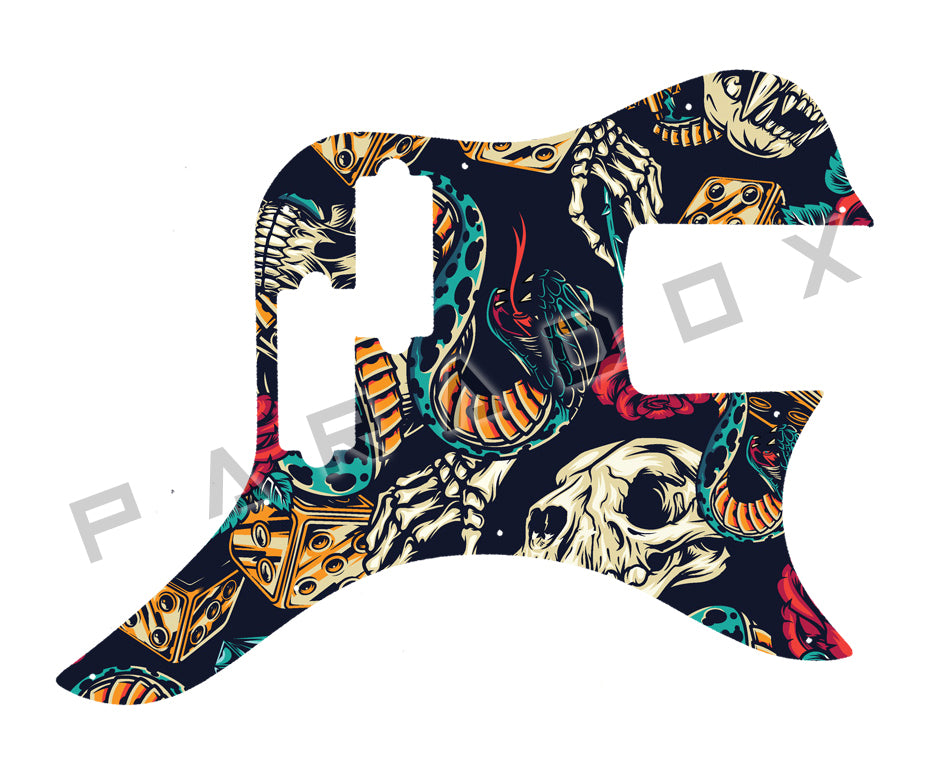 Custom Pickguard For 2021 - Present Made in America Dunable R2 Bass P-Bass