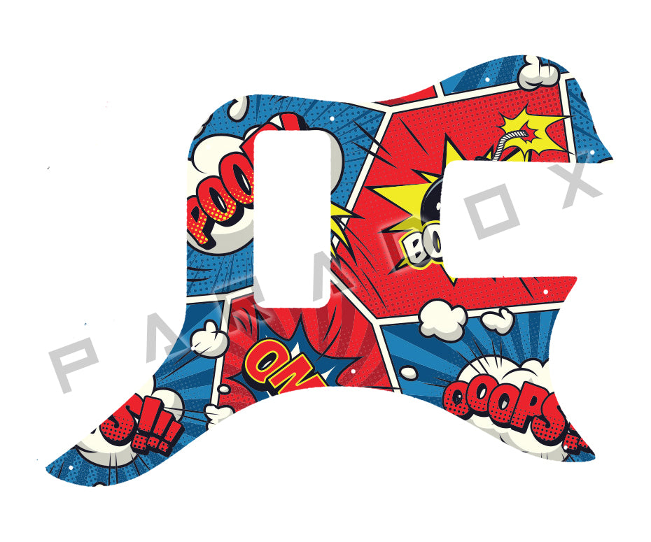 Custom Pickguard For 2021 - Present Made in America Dunable R2 Bass T-Bird