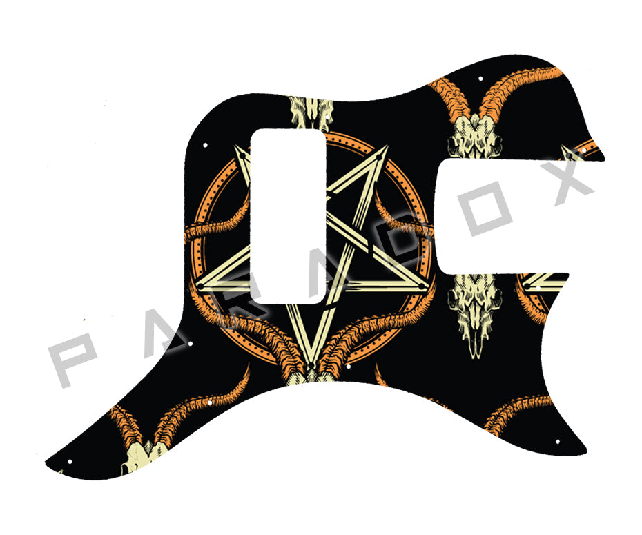 Custom Pickguard For 2021 - Present Made in America Dunable R2 Bass T-Bird