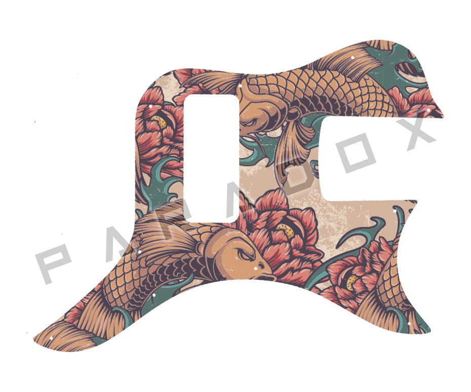 Custom Pickguard For 2021 - Present Made in America Dunable R2 Bass T-Bird