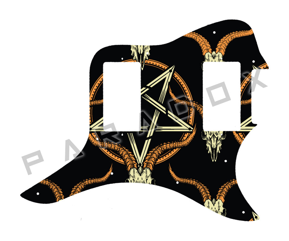 Custom Pickguard For 2021 - Present Made in America Dunable R2 Guitar 2 Humbuckers