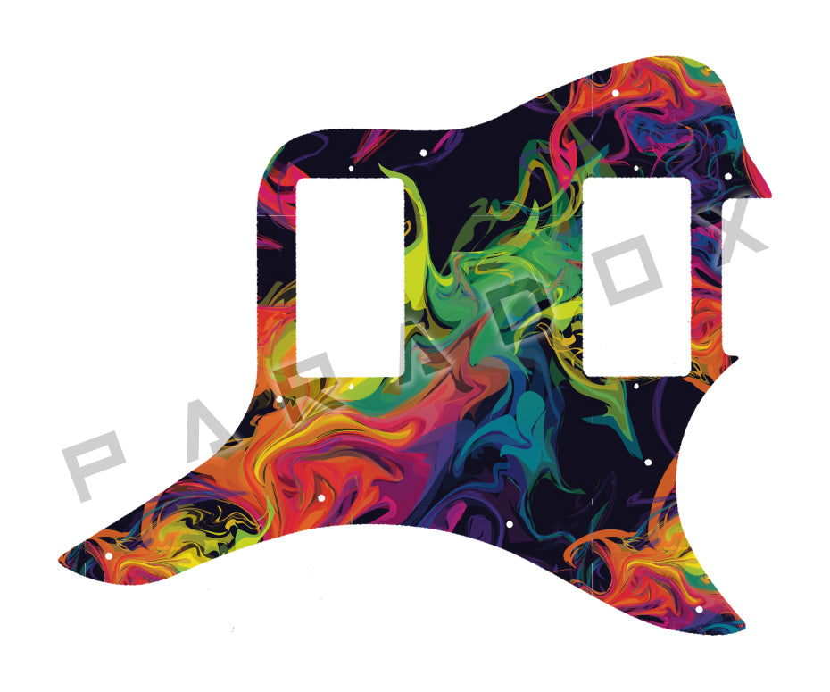 Custom Pickguard For 2021 - Present Made in America Dunable R2 Guitar 2 Humbuckers