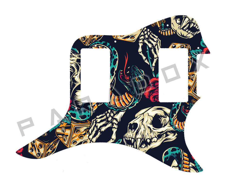 Custom Pickguard For 2021 - Present Made in America Dunable R2 Guitar 2 Humbuckers