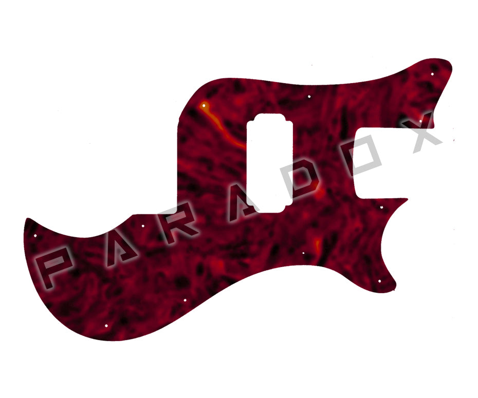 Custom Pickguard For 2021 - Present Made in America Dunable Thunderclapper Bass 2 Humbuckers
