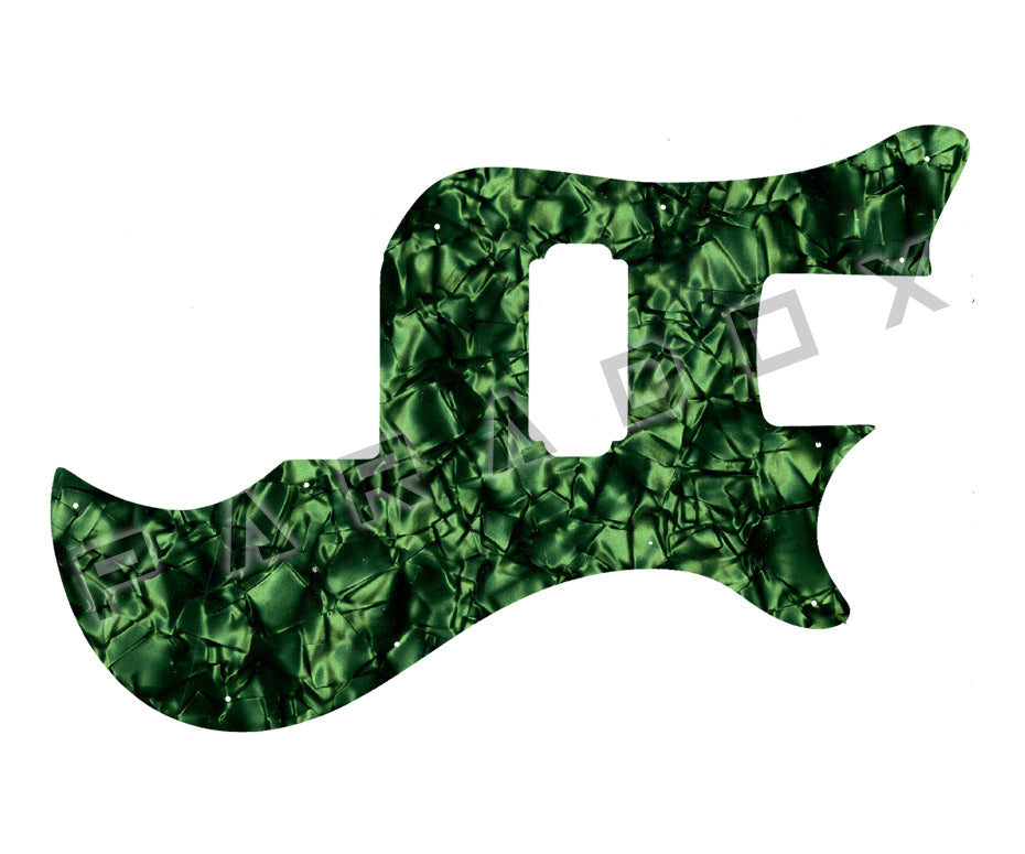 Custom Pickguard For 2021 - Present Made in America Dunable Thunderclapper Bass 2 Humbuckers