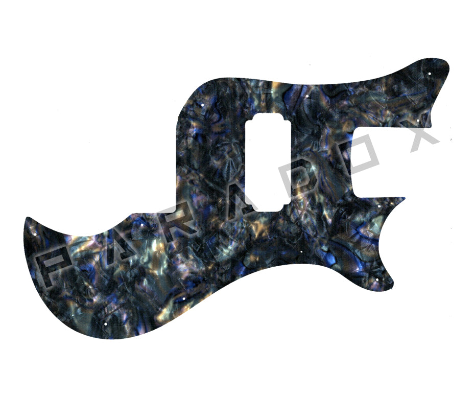 Custom Pickguard For 2021 - Present Made in America Dunable Thunderclapper Bass 2 Humbuckers