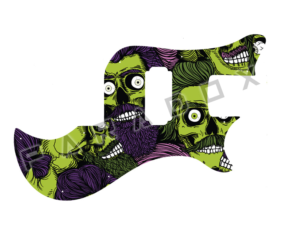 Custom Pickguard For 2021 - Present Made in America Dunable Thunderclapper Bass 2 Humbuckers