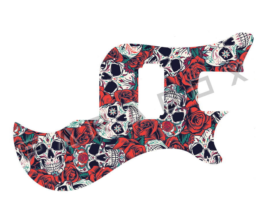 Custom Pickguard For 2021 - Present Made in America Dunable Thunderclapper Bass 2 Humbuckers