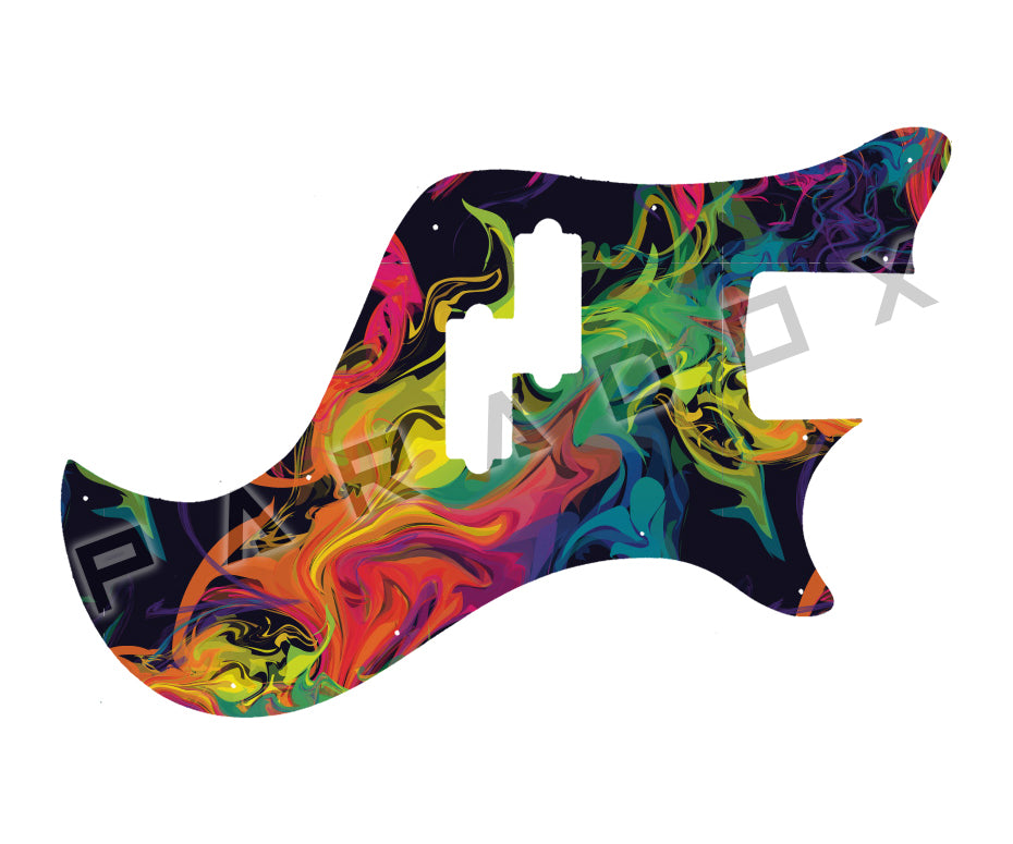Custom Pickguard For 2021 - Present Made in America Dunable Thunderclapper Bass P-Bass