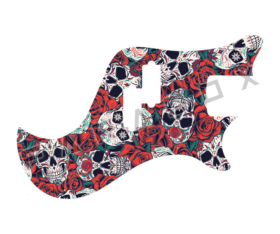 Custom Pickguard For 2021 - Present Made in America Dunable Thunderclapper Bass P-Bass