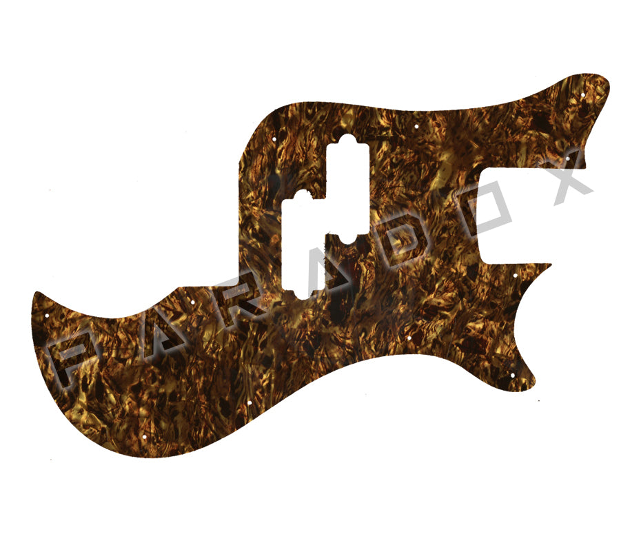 Custom Pickguard For 2021 - Present Made in America Dunable Thunderclapper Bass P-Bass/Humbucker